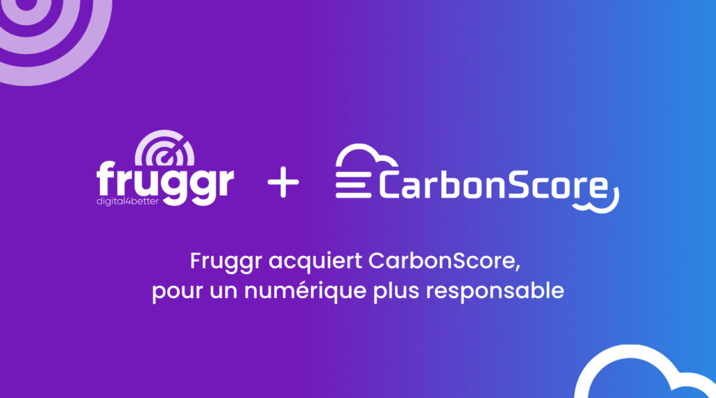 Bannière fruggr acquiert CarbonScore